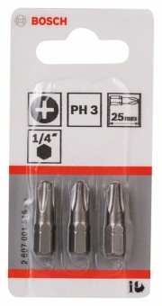 Насадка-бита Extra Hart PH 3, 25 mm 2607001515